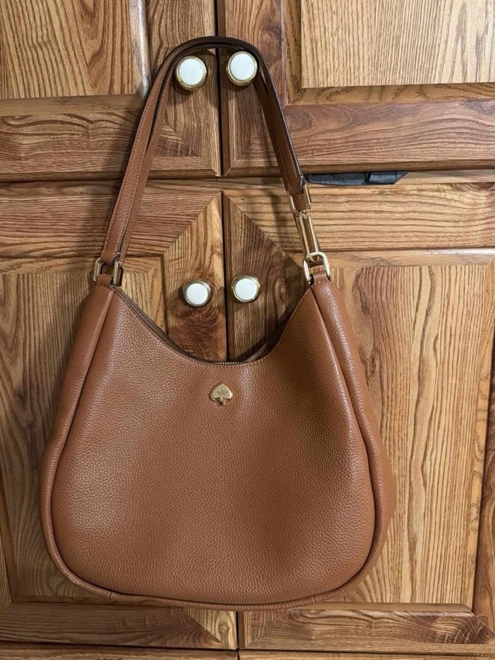Kate Spade Kayla Triple Compartment Bag in Gingerbread
